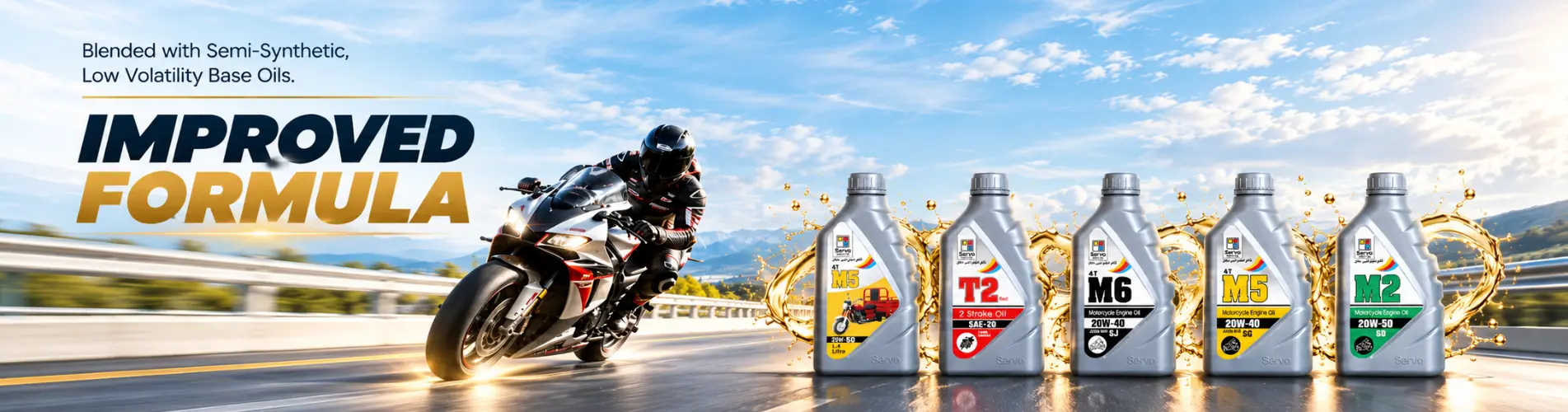 Improved Formula_ Motorcycle Oil Performance