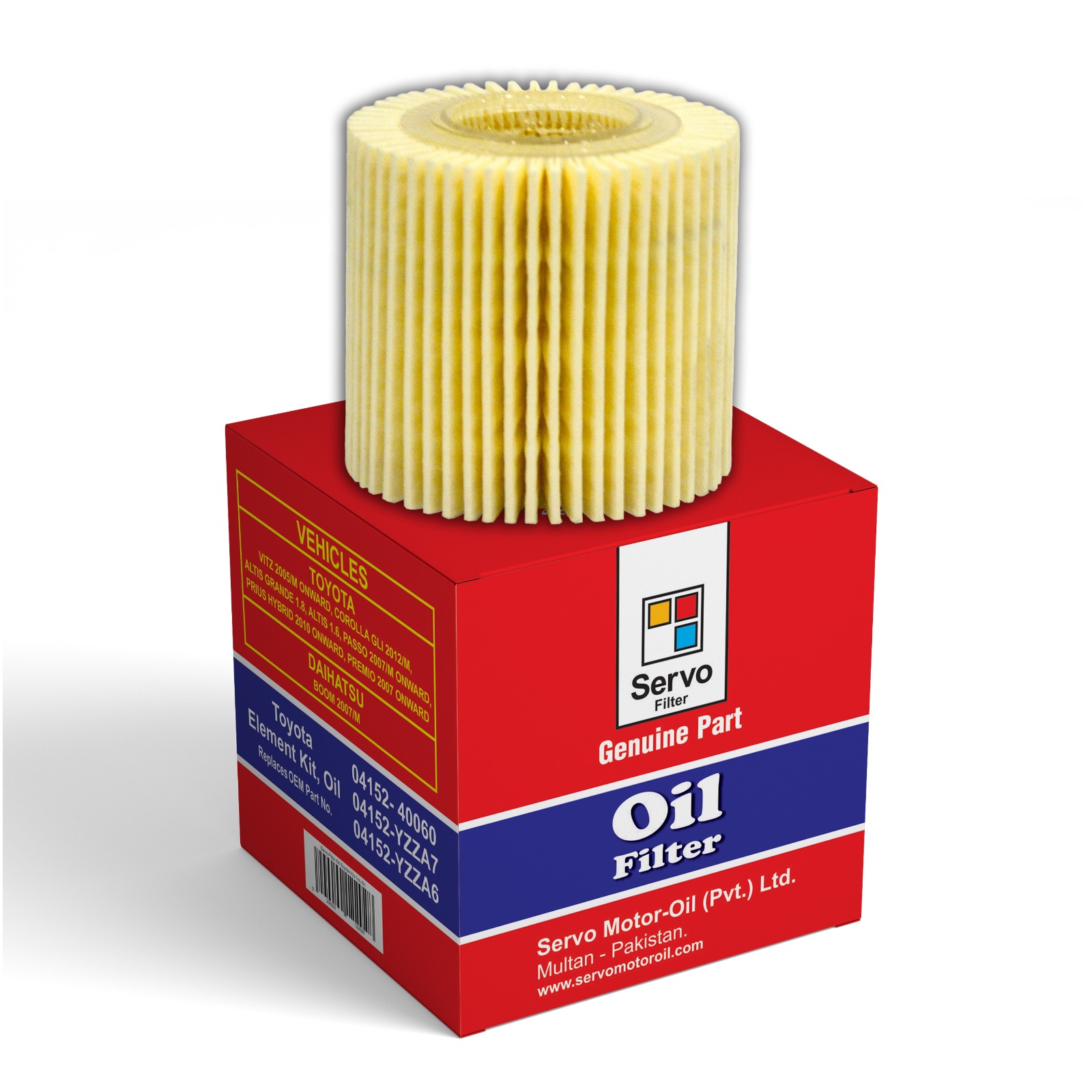 Servo Oil Filter Toyota Element Kit, Oil - Image 3