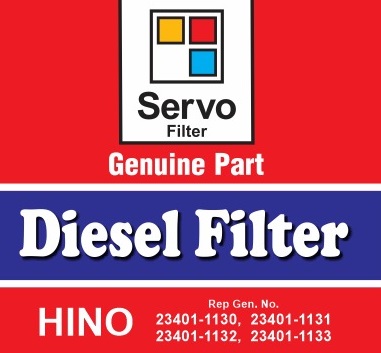 Servo Diesel Filter Hino
